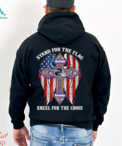 Baltimore Ravens Stand For The Flag Kneel For The Cross 2024 T shirt