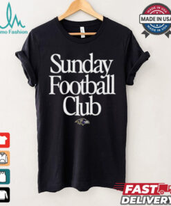 Baltimore Ravens Sunday Football Club Heavyweight T Shirt, hoodie, sweater, long sleeve and tank top Baltimore Ravens Sunday Football Club Heavyweight T Shirt