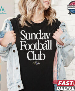 Baltimore Ravens Sunday Football Club Heavyweight T Shirt, hoodie, sweater, long sleeve and tank top Baltimore Ravens Sunday Football Club Heavyweight T Shirt