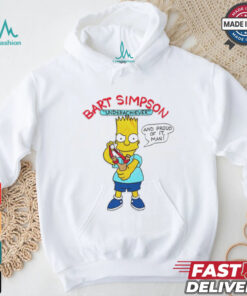 Bart Simpson Underachiever And Proud Of It Man Shirt