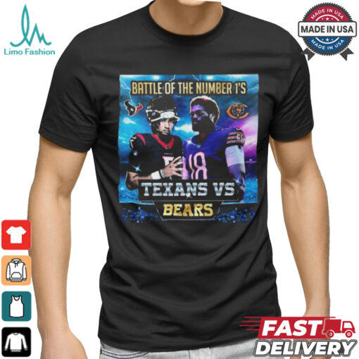 Battle Of The Number 1 s Texans vs Bears Shirt
