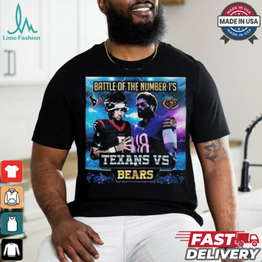 Battle Of The Number 1 s Texans vs Bears Shirt