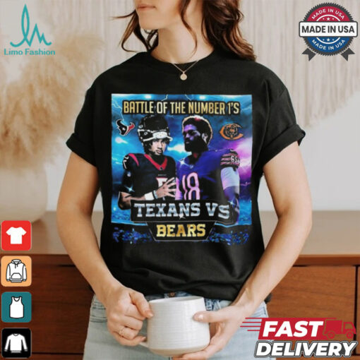 Battle Of The Number 1 s Texans vs Bears Shirt