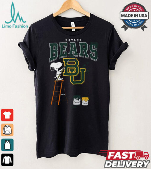Baylor Bears Snoopy Painting Shirt