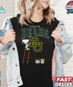Baylor Bears Snoopy Painting Shirt