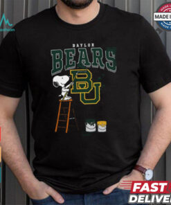 Baylor Bears Snoopy Painting Shirt