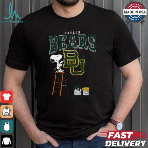 Baylor Bears Snoopy Painting Shirt