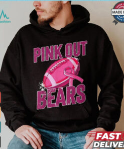 Bears Pink Out Football Tackle Breast Cancer T Shirt