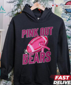 Bears Pink Out Football Tackle Breast Cancer T Shirt