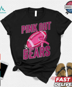 Bears Pink Out Football Tackle Breast Cancer T Shirt