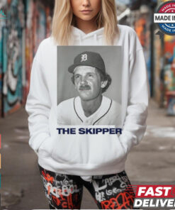 Beau Brieske Wearing Jim Leyland The Skipper T Shirt