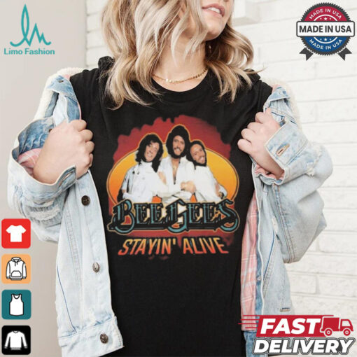 Bee Gees Stayin Alive Shirt