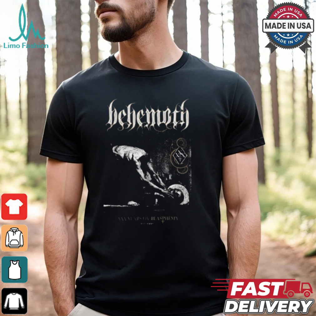 Behemoth Through Fire We Walk 30 Years Of Blasphemy Two Sides Unisex T Shirt Behemoth Through Fire We Walk 30 Years Of Blasphemy Two Sides Unisex T Shirt
