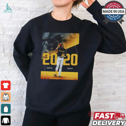 Best Oneil Cruz records the first 20 20 season in his career Shirt