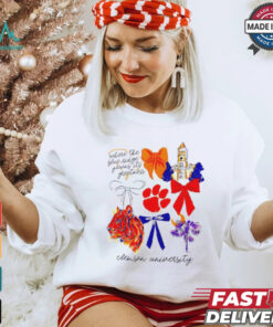 Best University Of Clemson Tigers where the blue ridge yours its greatness Coquette Aesthetic shirt, hoodie, sweater, long sleeve and tank top Best University Of Clemson Tigers where the blue ridge yours its greatness Coquette Aesthetic shirt