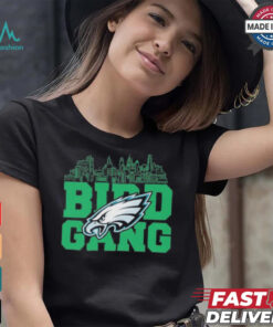 Bird Gang Philadelphia Eagles Skyline Shirt