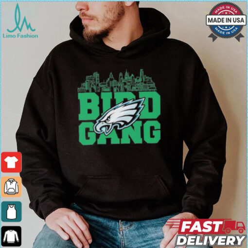 Bird Gang Philadelphia Eagles Skyline Shirt