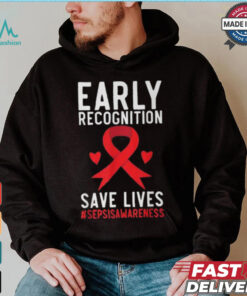 Blood Cancer Awareness Leukemia Lymphoma Myeloma Red Ribbon T Shirt