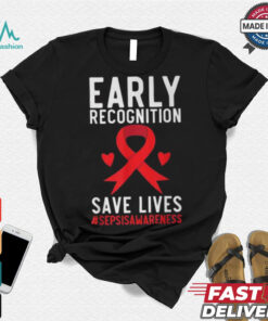 Blood Cancer Awareness Leukemia Lymphoma Myeloma Red Ribbon T Shirt
