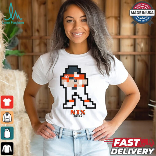 Bo Nix 8 Bit Shirt