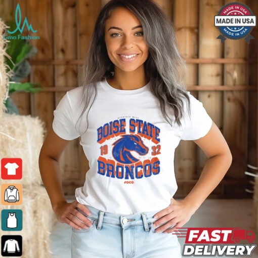 Boise State Broncos Field Arched Wordmark T Shirt