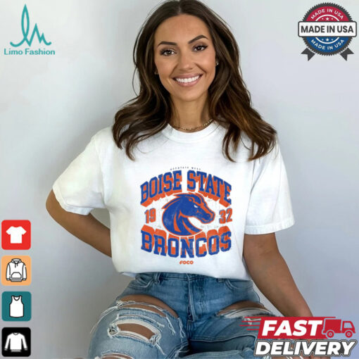Boise State Broncos Field Arched Wordmark T Shirt