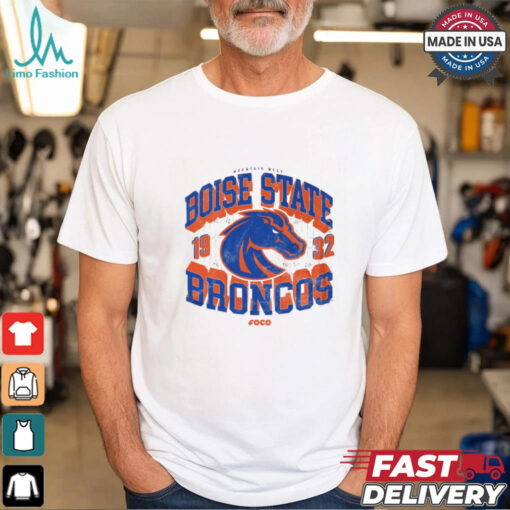 Boise State Broncos Field Arched Wordmark T Shirt