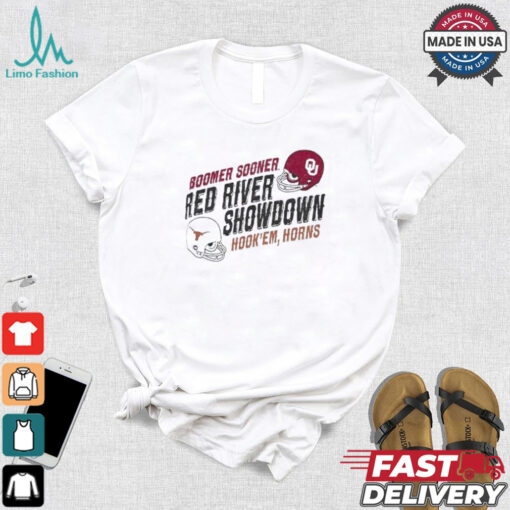 Boomer Sooner Vs Hook ‘Em Horns 2024 Red River Showdown Shirt