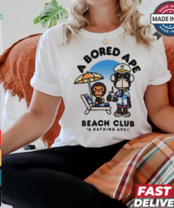 Bored Ape Yacht Club A Bored Ape Beach Club A Bathing Ape t shirt