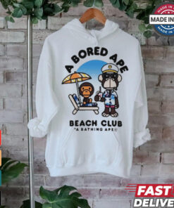 Bored Ape Yacht Club A Bored Ape Beach Club A Bathing Ape t shirt
