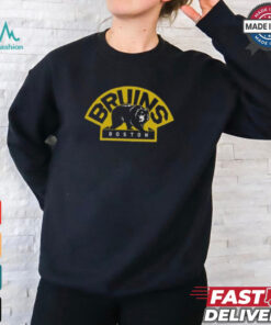 Boston Bruins Alternate Logo Backer ’47 Echo NHL T Shirt