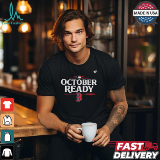 Boston Red Sox October Ready 2024 MLB Postseason Locker Room T Shirt