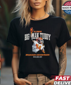 Brandon Henderson Illinois Fighting Illini big man Tuddy 2024 shirt