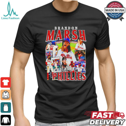 Brandon Marsh Philadelphia Phillies baseball graphic poster shirt