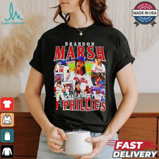 Brandon Marsh Philadelphia Phillies baseball graphic poster shirt