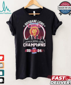 Brisbane Lions AFL Champions 2024 Skyline Shirt