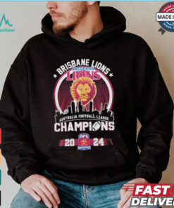 Brisbane Lions AFL Champions 2024 Skyline Shirt