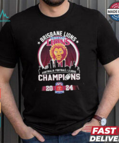 Brisbane Lions AFL Champions 2024 Skyline Shirt