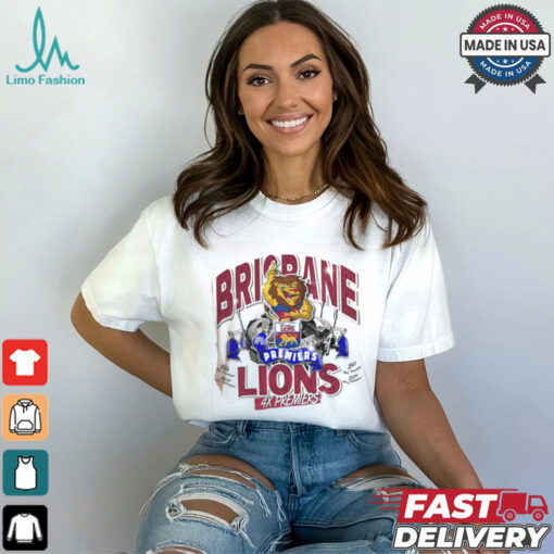 Brisbane Lions AFL Premiership Champs Shirt