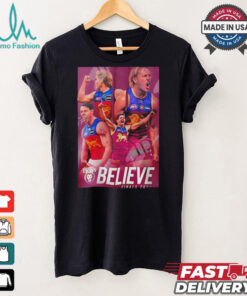 Brisbane Lions Believe Finals 2024 graphic shirt