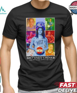 Brittney Griner Phoenix Mercury Collage Basketball shirt