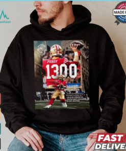 Brock Purdy San Francisco 49ers 130.0 Or Higher In Their First 3 Seasons In NFL History Shirt