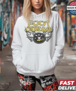 Broken planet foot on the gas T shirt