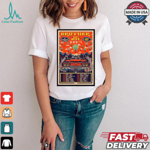 Brother Ali With ANT Dee 1 The Satisfied Soul Tour 2024 Poster Shirt