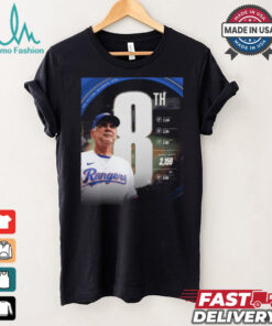 Bruce Bochy 2,159 Texas Rangers MLB All time Managerial wins shirt