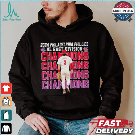 Bryce Harper Philadelphia Phillies 2024 NL East Division Champions Shirt