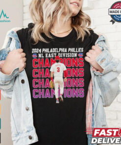 Bryce Harper Philadelphia Phillies 2024 NL East Division Champions Shirt