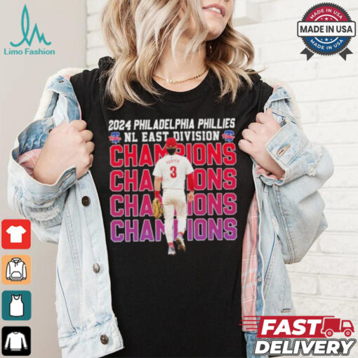 Bryce Harper Philadelphia Phillies 2024 NL East Division Champions Shirt