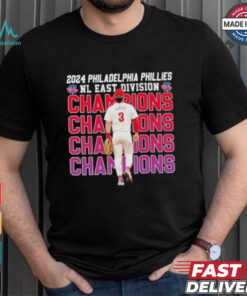Bryce Harper Philadelphia Phillies 2024 NL East Division Champions Shirt