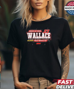 Bubba Wallace 2025 NASCAR Cup Series Schedule T Shirt